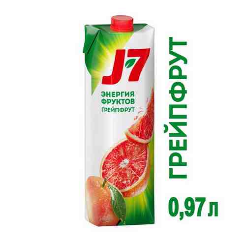 Нектар J7 грейпфрут с мякотью 0,97л т/п арт. 439960