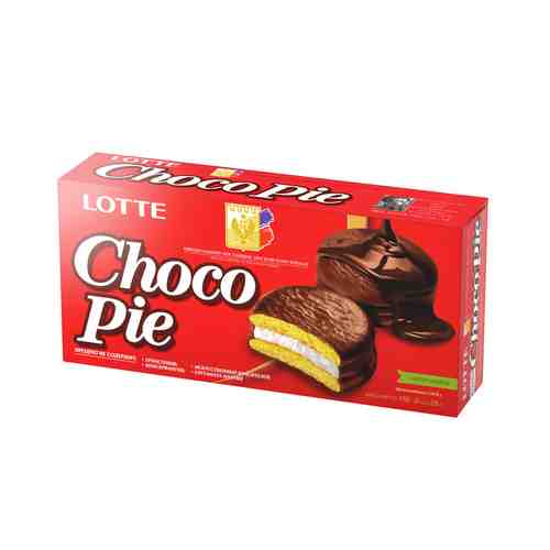 Печенье Lotte ChocoPie 168г арт. 485650